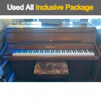 Used Bentley Mahogany Upright Piano - All Inclusive Premium Package (SN:143081) Used Bentley Mahogany Upright Piano - All Inclusive Premium Package (SN:143081)